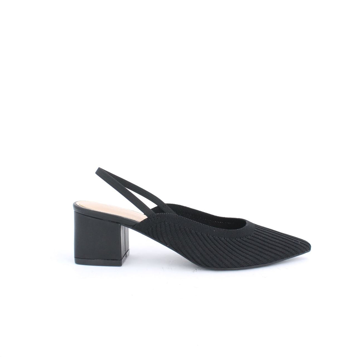 SALENTEES SLINGBACK PUMPS - BLACK