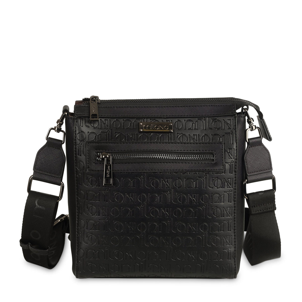 SAMI MESSENGER BAG -  BLACK