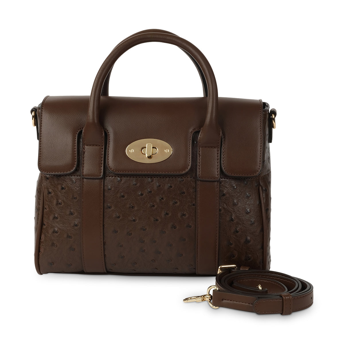FATMA TOTE- Brown