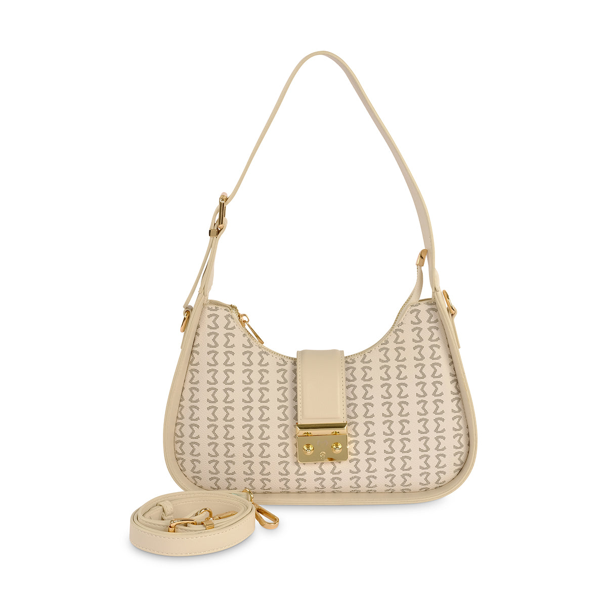 DELISHA SHOULDER BAG- Ivory