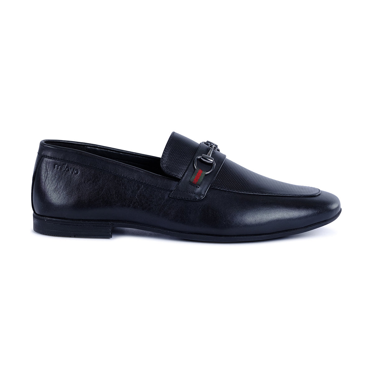 OSBERT MENS FORMAL LEATHER LOAFTER-BLACK
