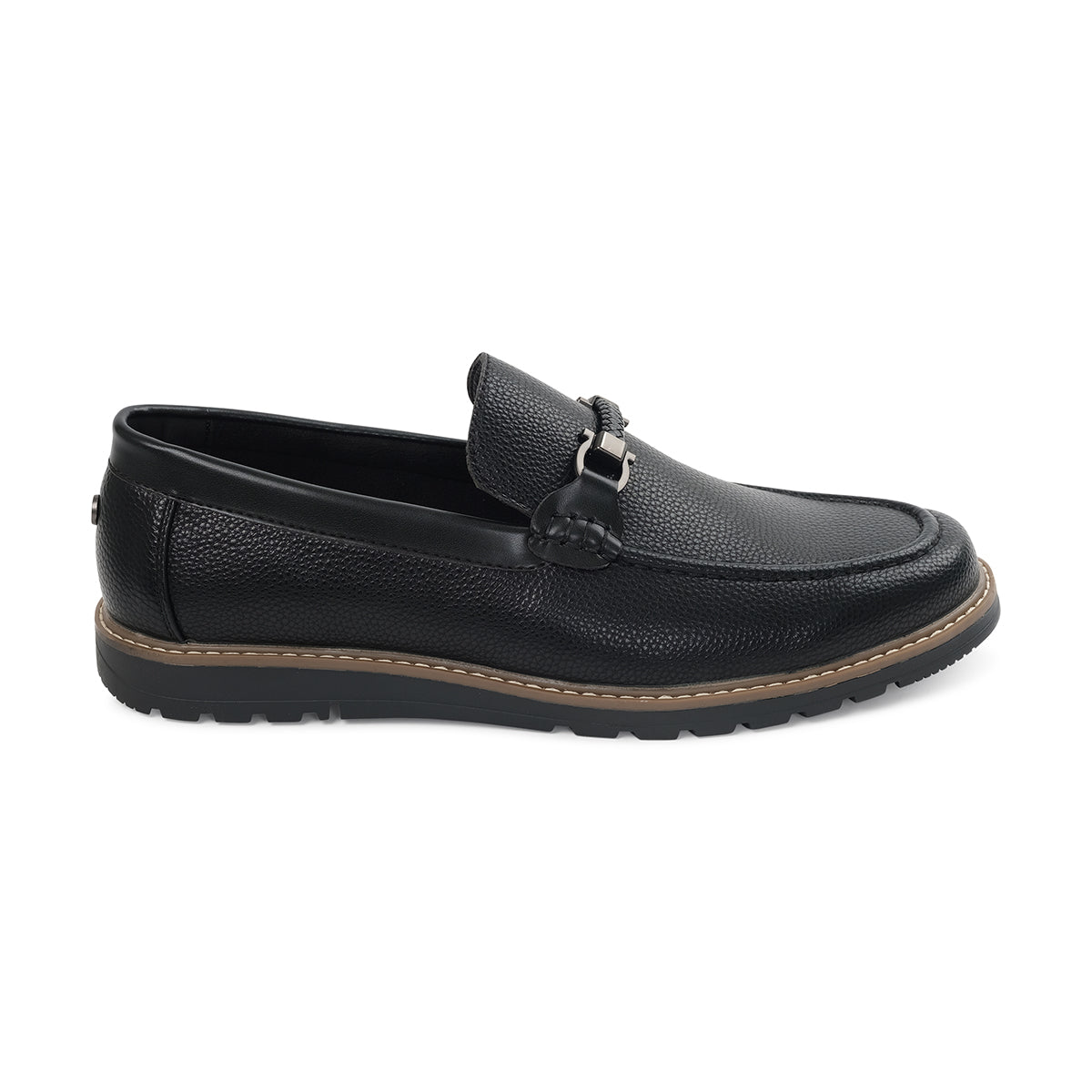HALLAN MENS LOAFER CASUAL-BLACK