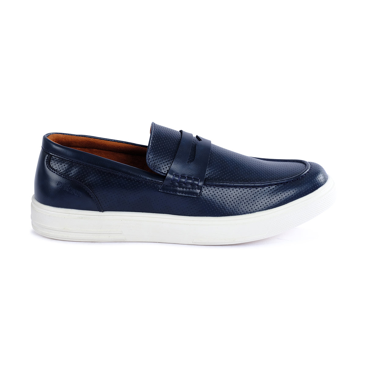 GLEASON MENS CASUAL LOAFER-NAVY