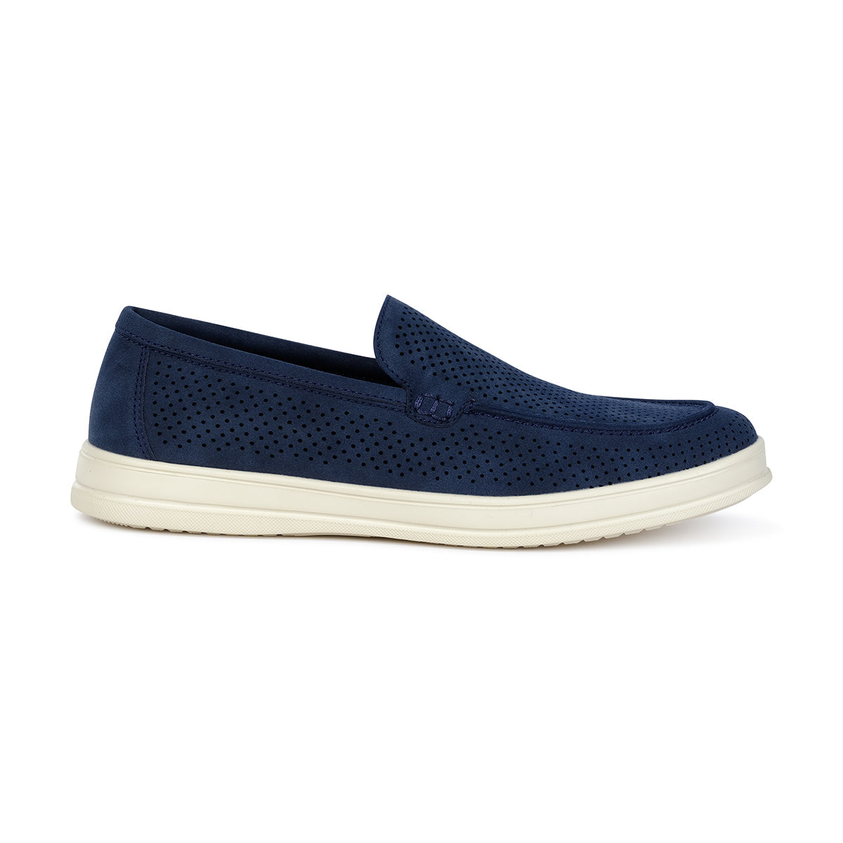BECKER MENS CASUAL LOAFER-NAVY