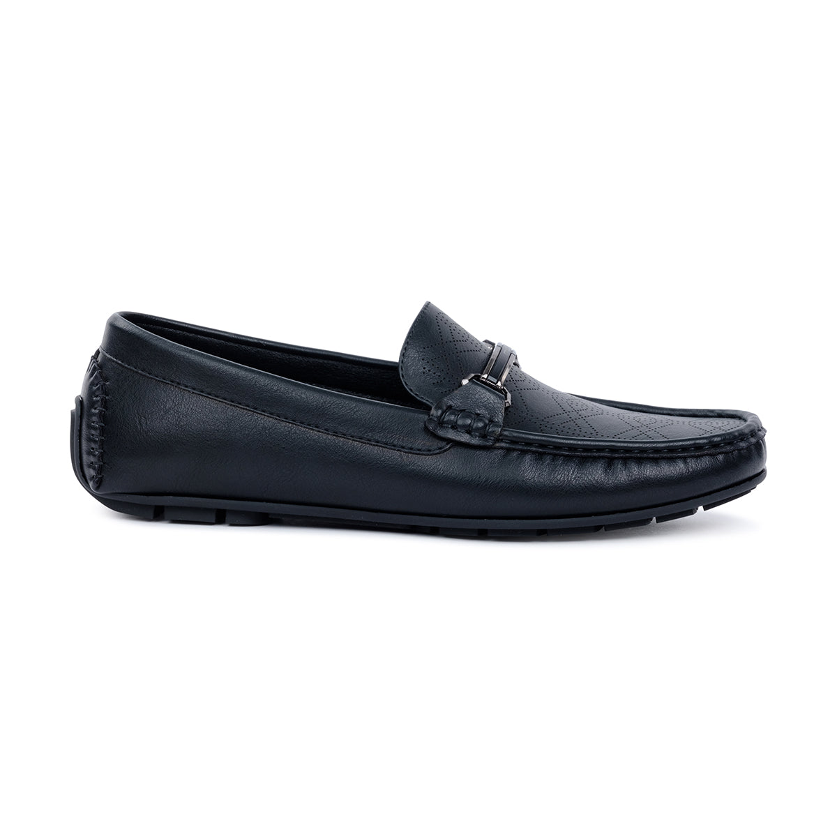CONROY MENS MOCCASINS-BLACK