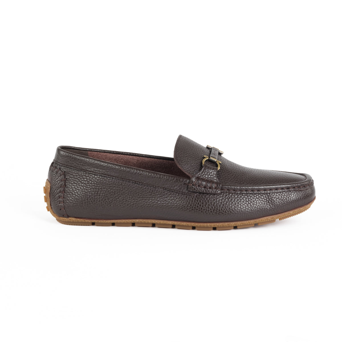 DARBY MENS MOCCASINS-DARK BROWN