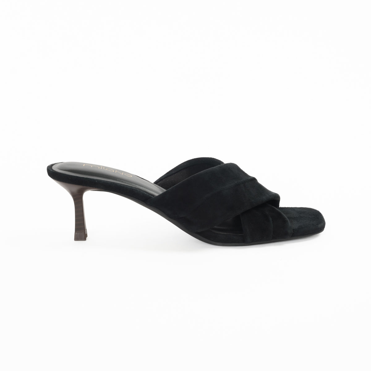 FRANCESCAA Slides Stilleto Heel - BLACK