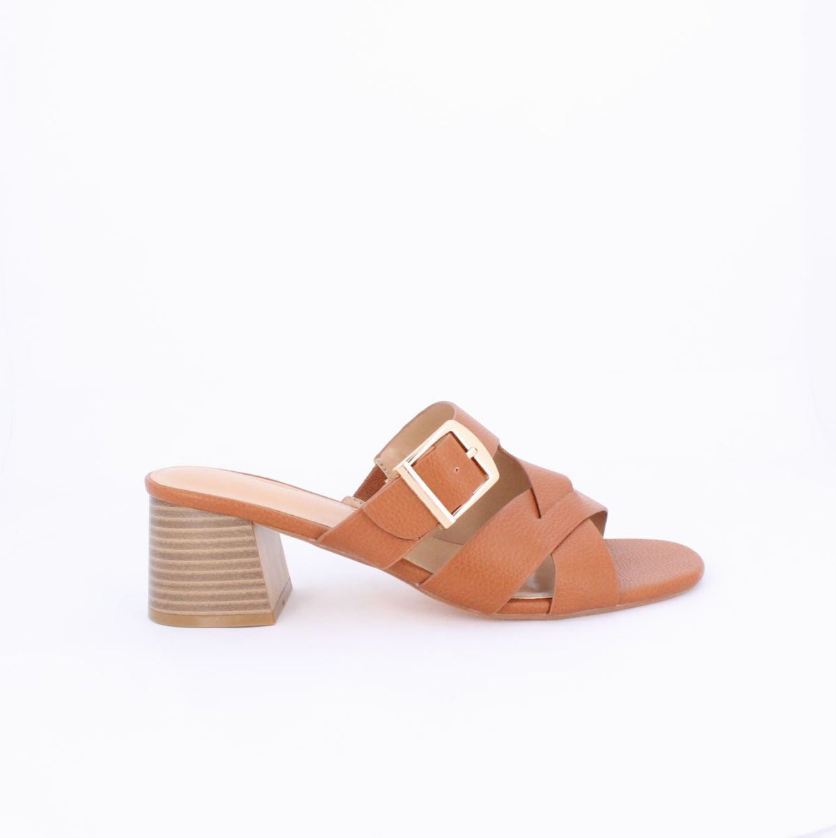 MARYANA BLOCK HEEL - TAN