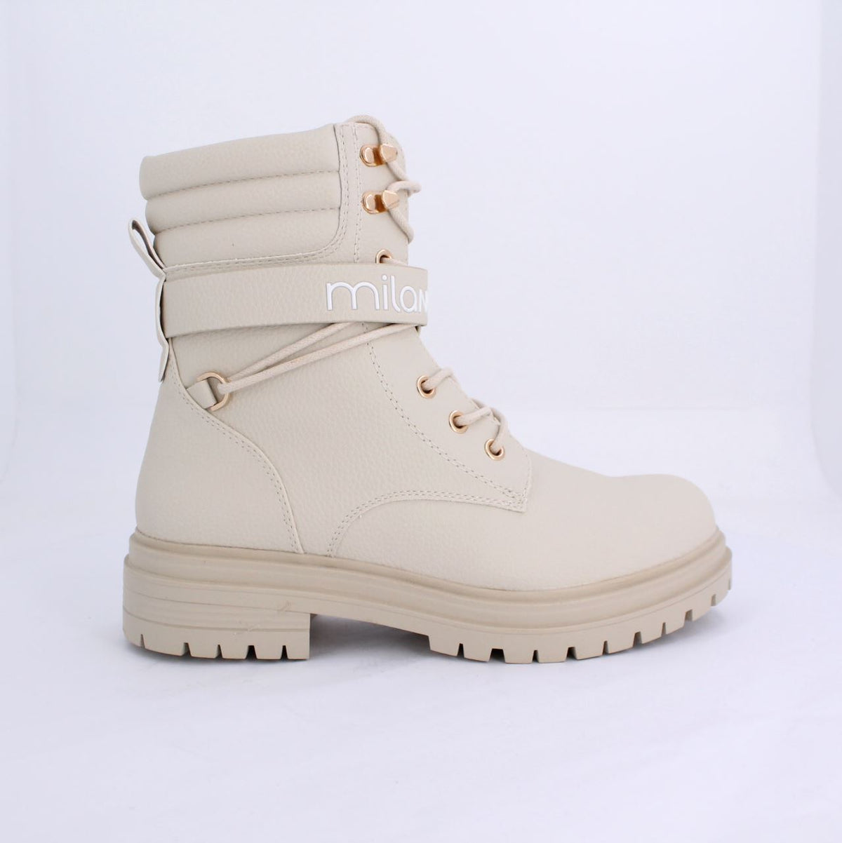 SABANA BIKER BOOT - WHITE