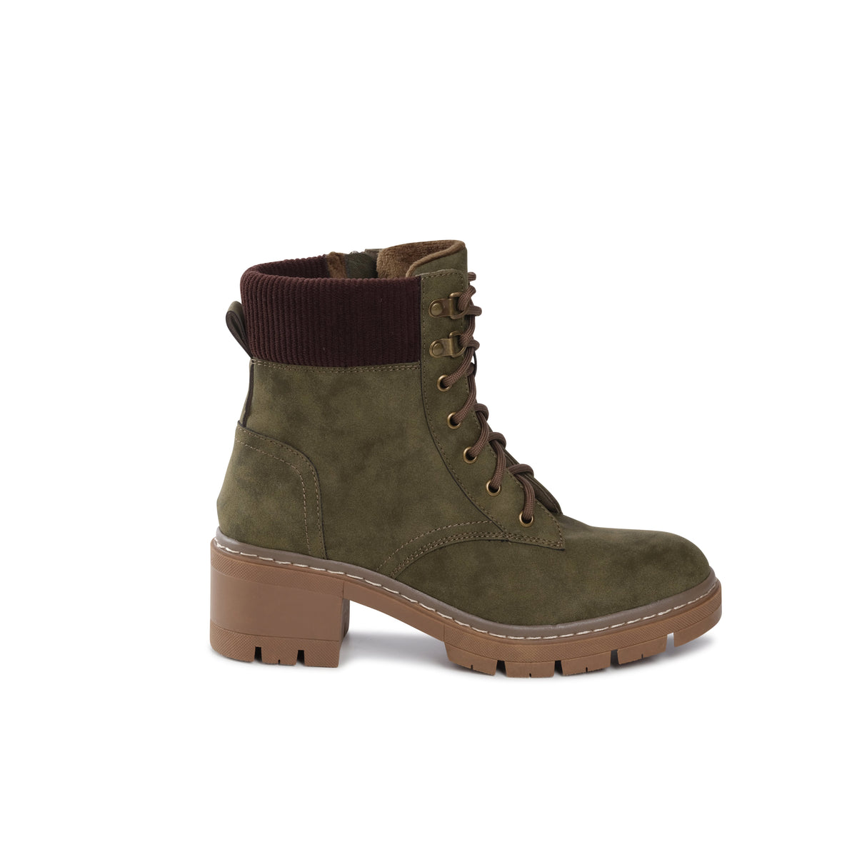 KATERINA BIKER BOOT - KHAKI