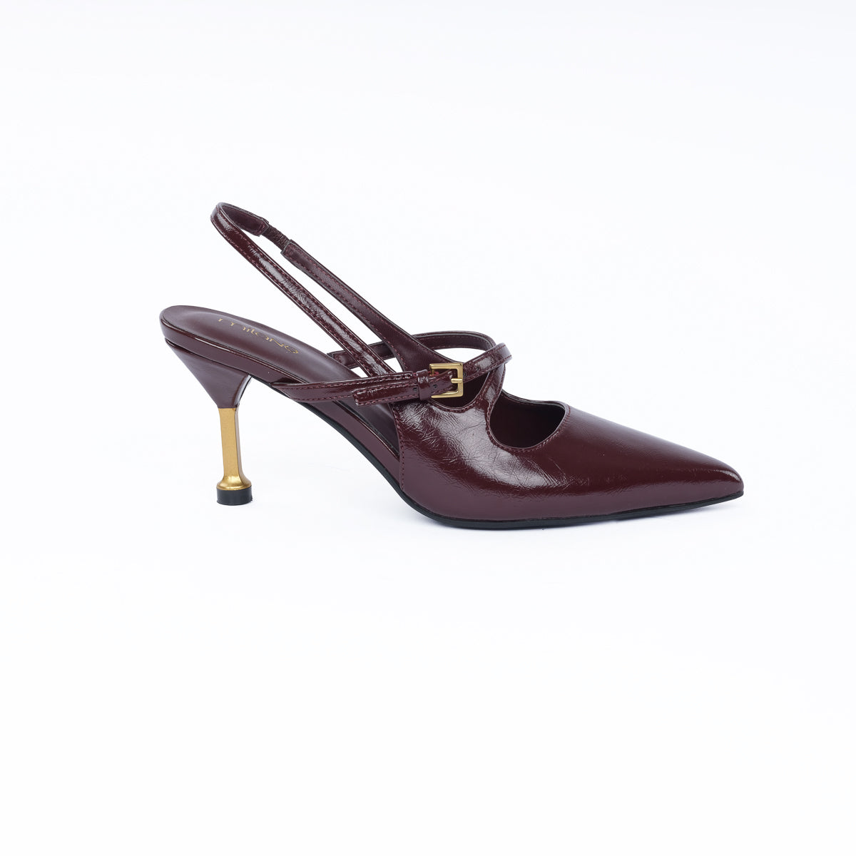 HAMDA Slingback-BURGUNDY