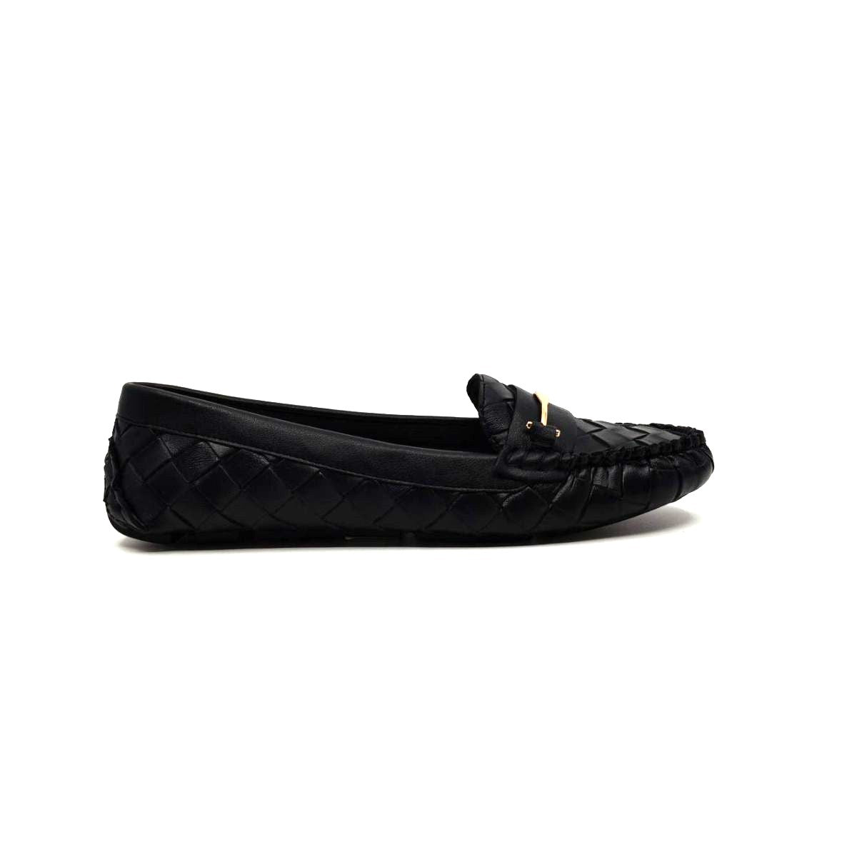 CESIA -MOCCASINS-BLACK