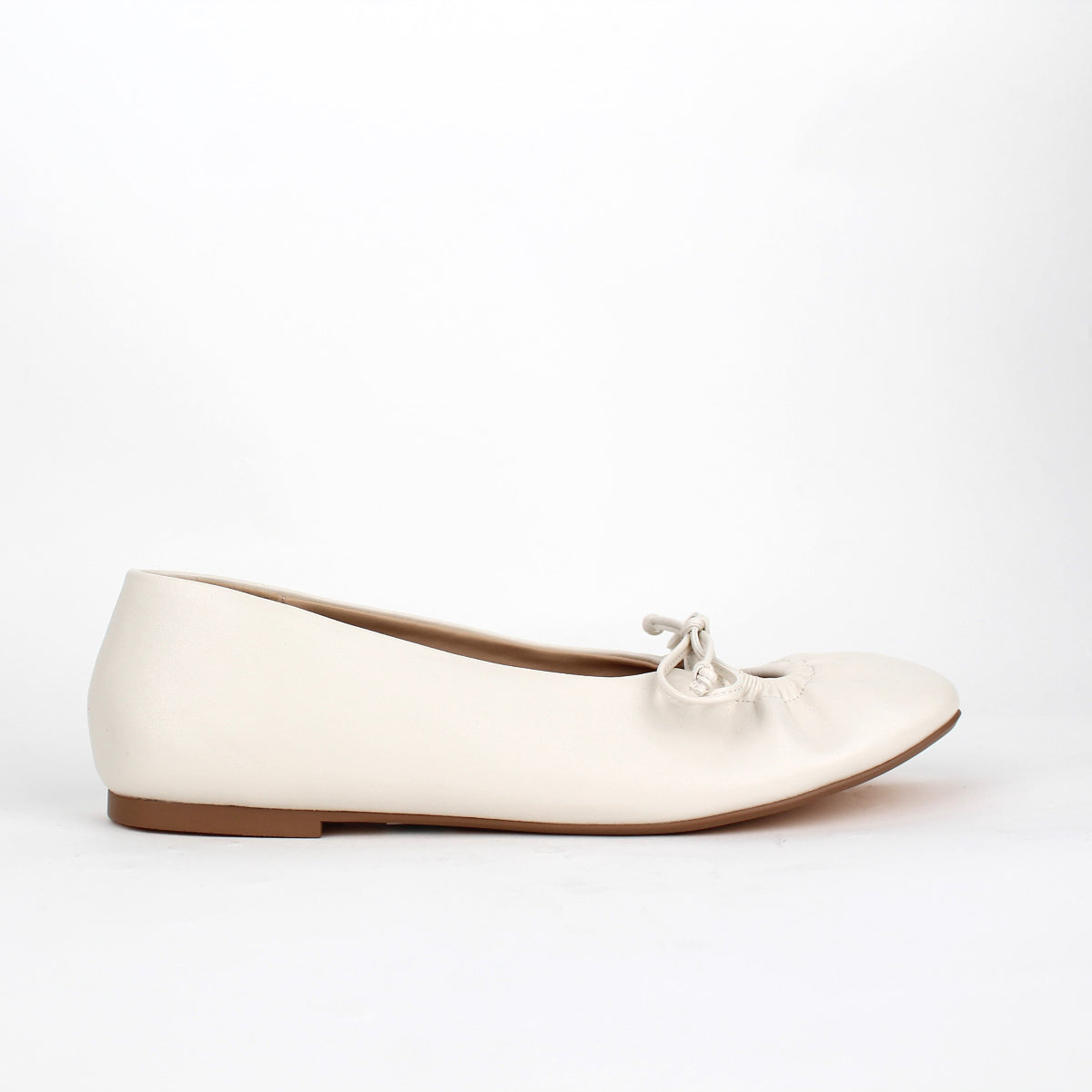 BALEN-BALLERINA-FLAT-CREAM