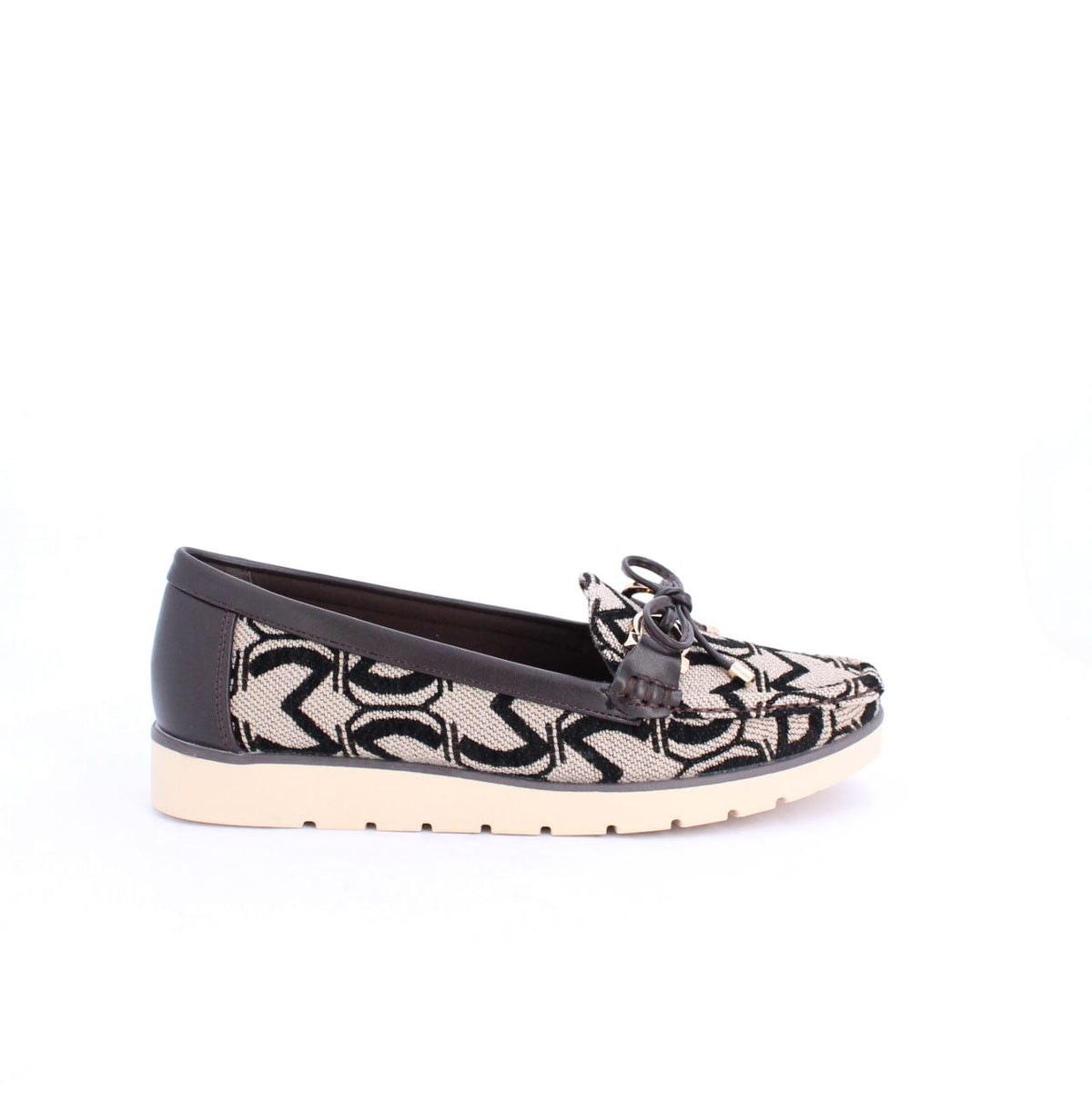 VAIDEHI-MOCCASINS - DARK BROWN