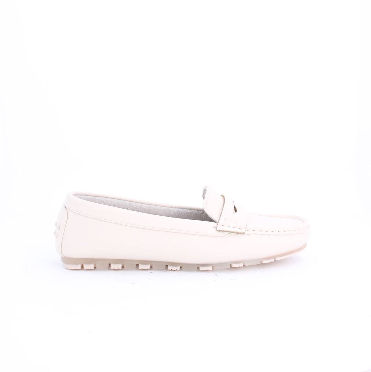 TANYA-LOAFERS & MOCCASINS FLATS-WHITE