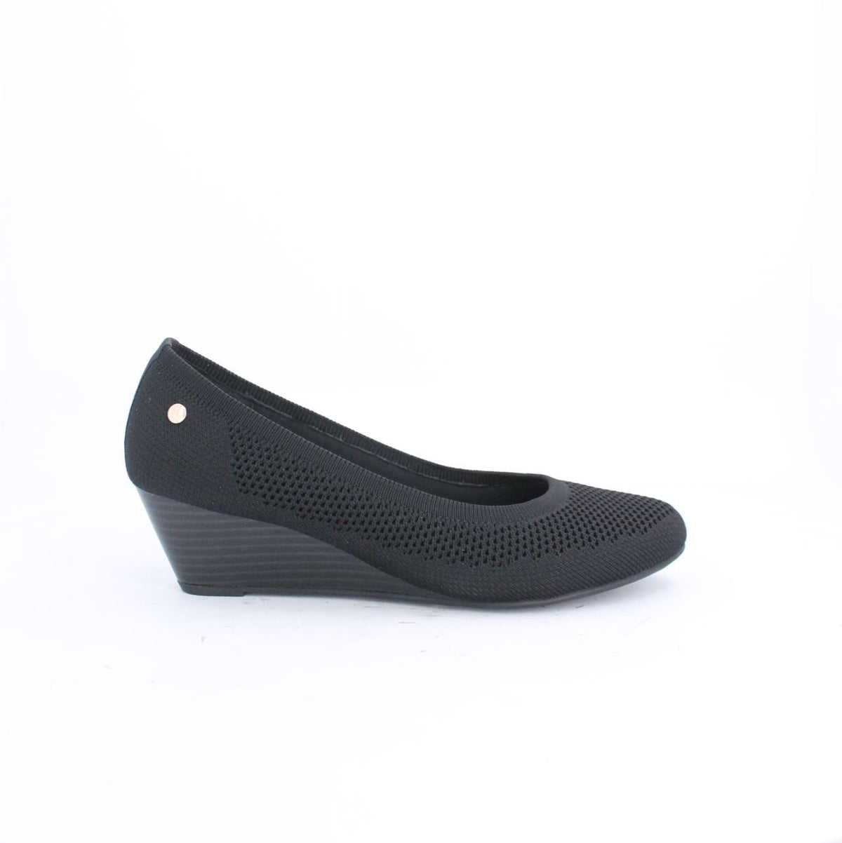 DALIA PUMP WEDGES-BLACK