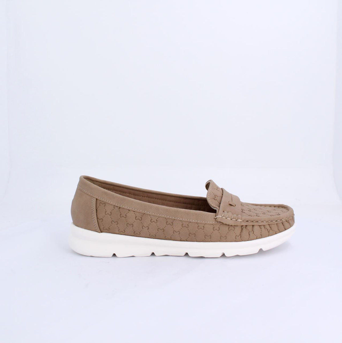 ECOYAN MOCCASINS - BEIGE