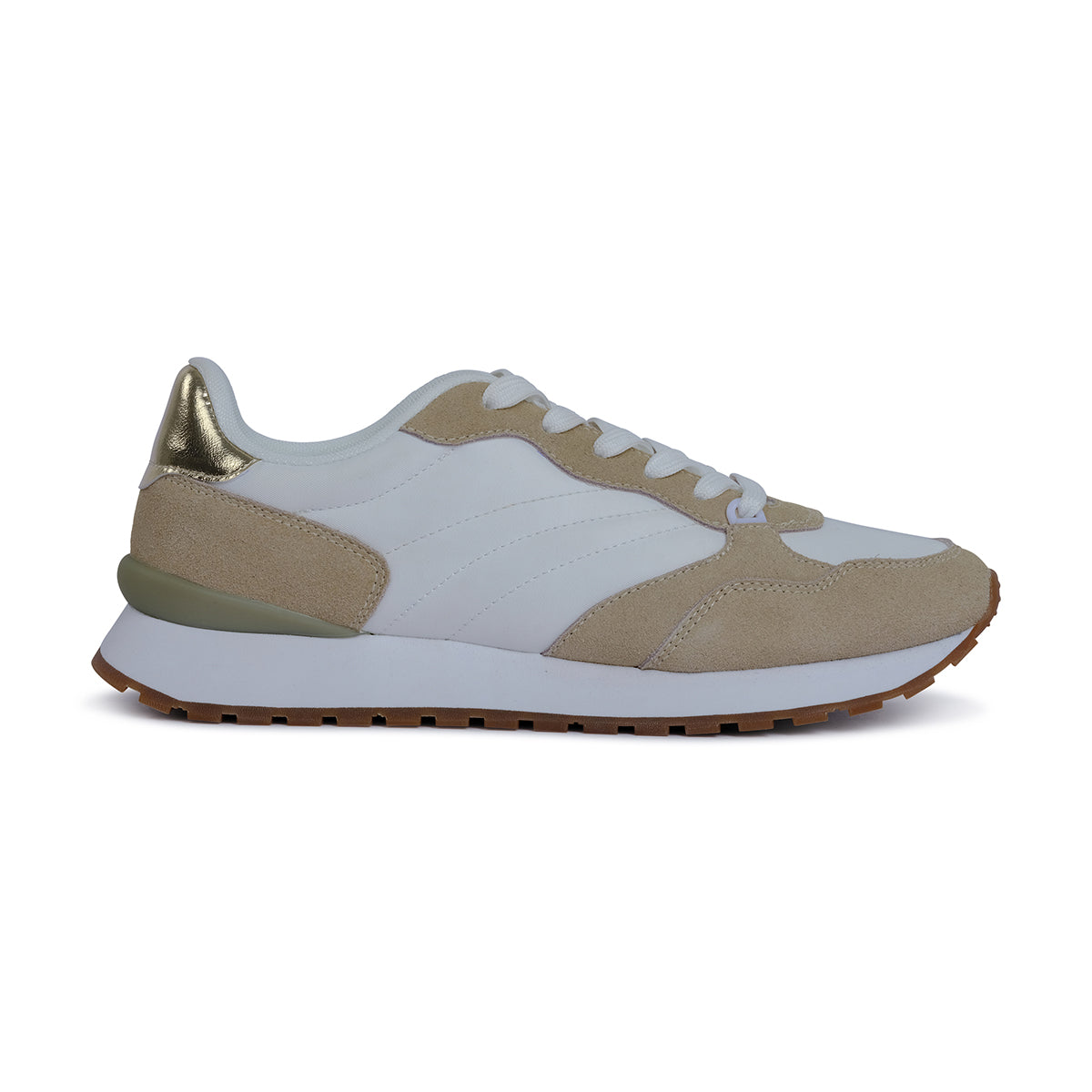 CARALINA-Trainers-Beige