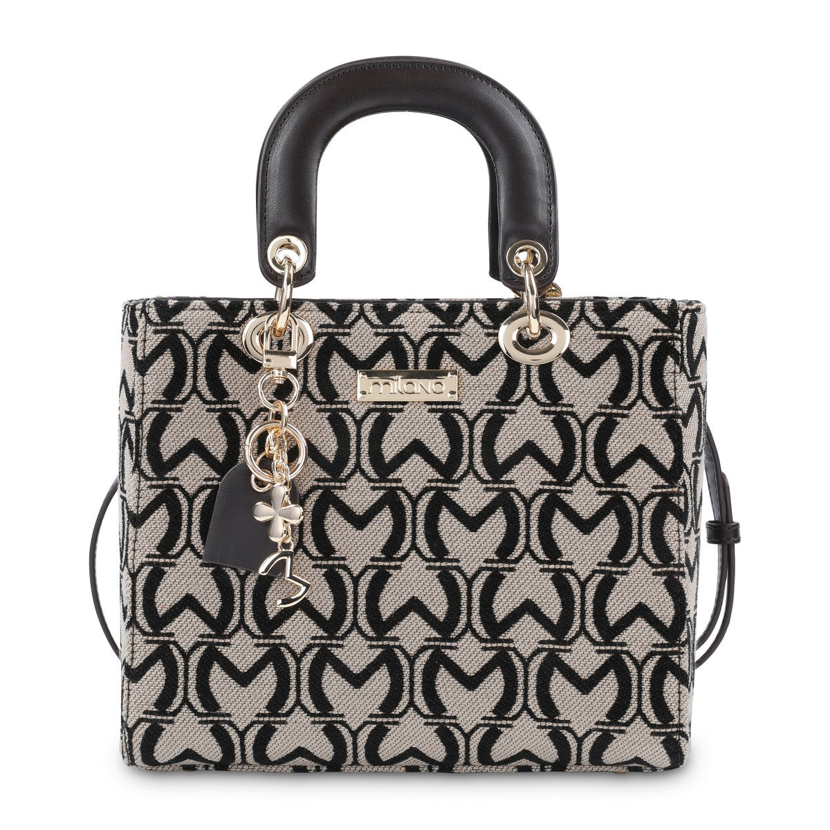 SWENCY MINI TOTE- BEIGE