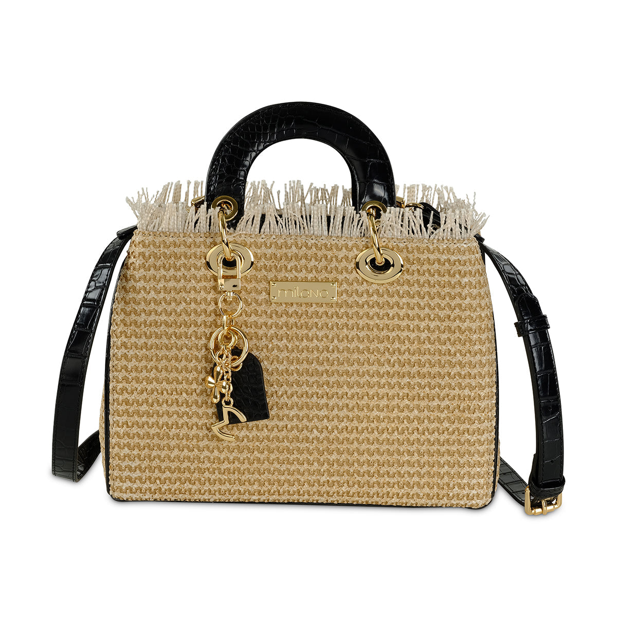 SAVARIA MINI TOTE- Beige