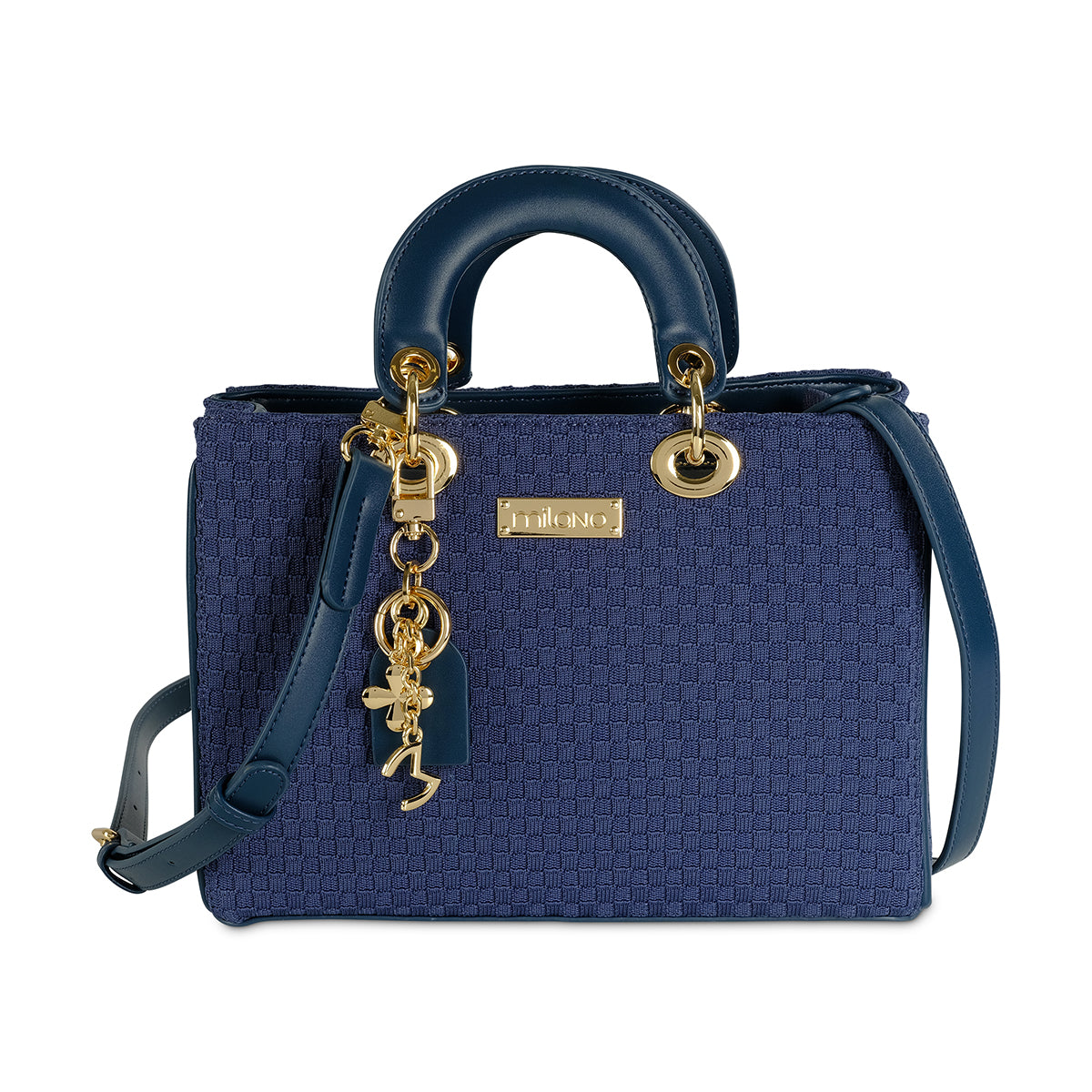 SAVARIA MINI TOTE- Navy