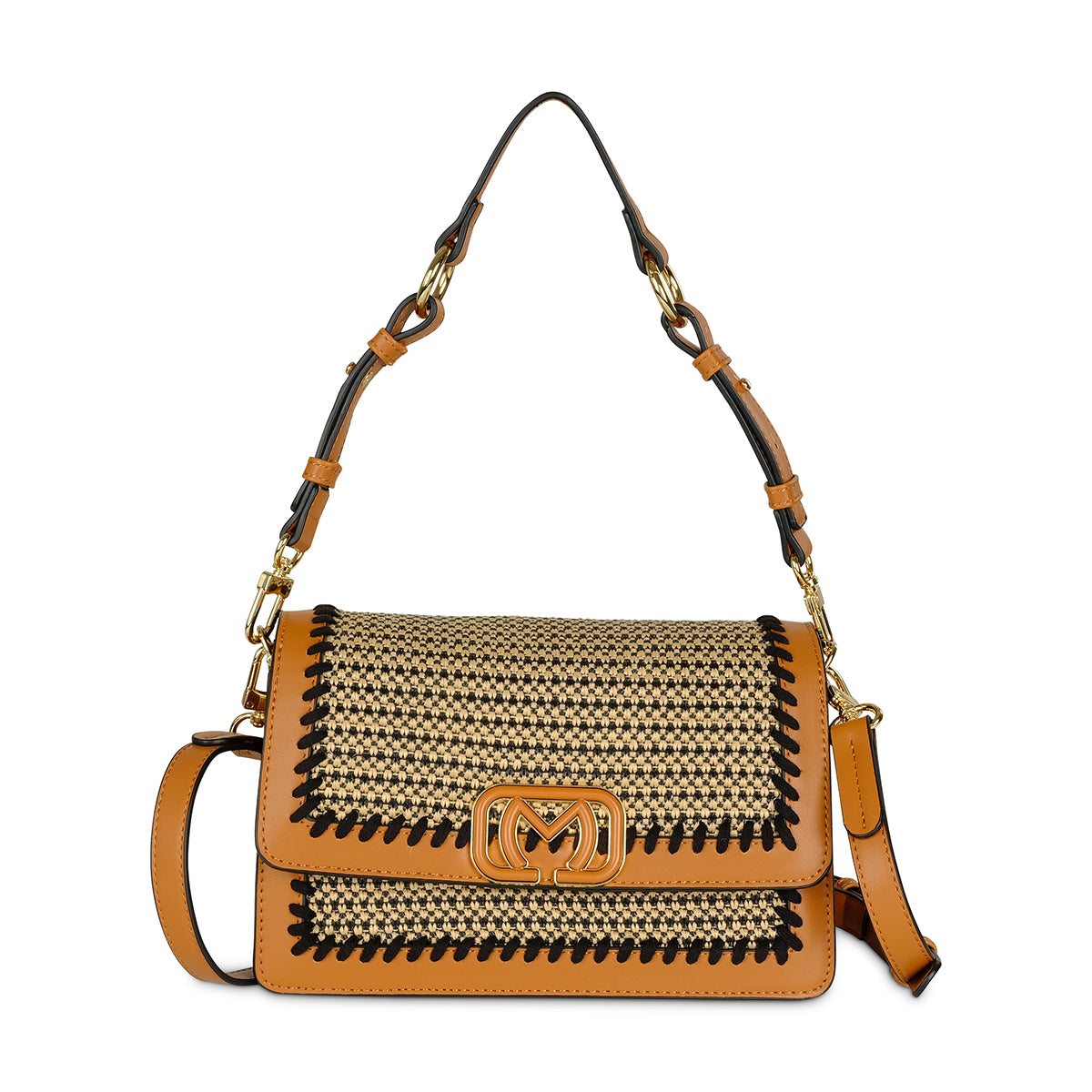 CECELIA SHOULDER BAG- Tan