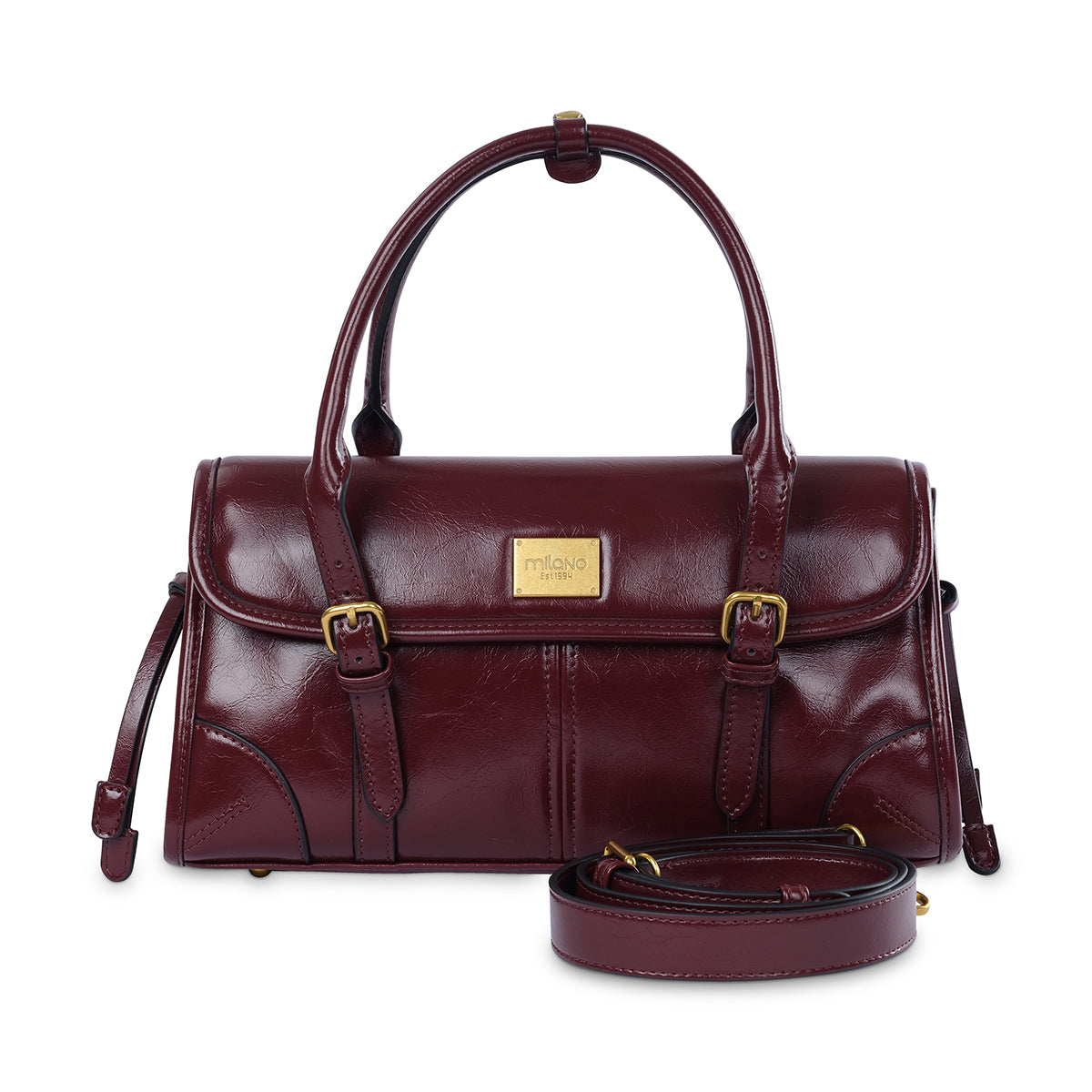 KARIMA TOTE- Burgundy