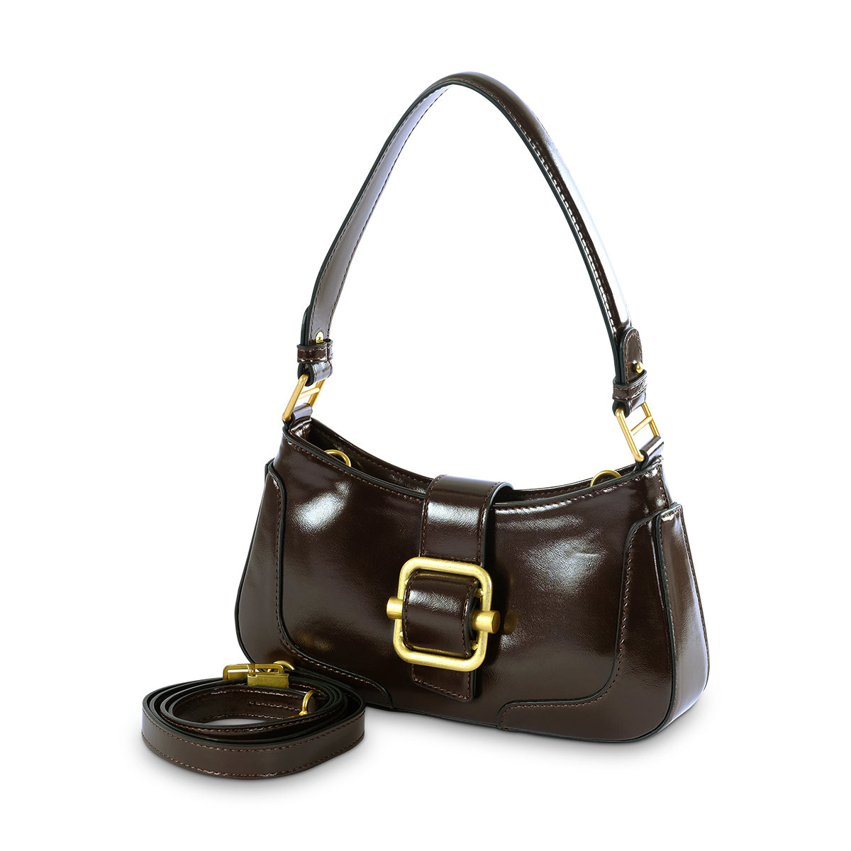 VALERIYA SHOULDER- Brown