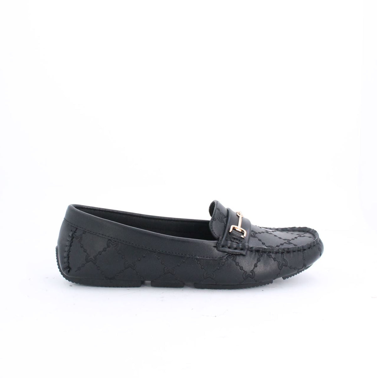 DEMILA MOCCASINS - BLACK