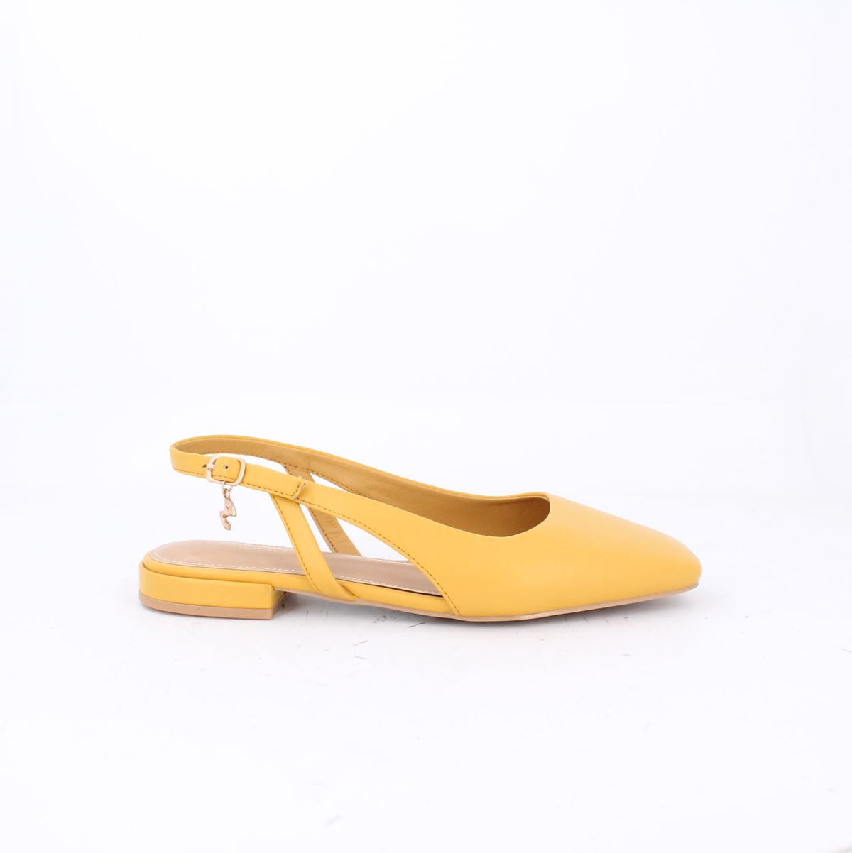 TASHA SLINGBACK-FLATS-YELLOW